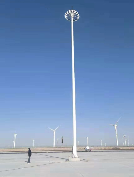 瓜州高速路服务区谢通门高杆灯项目