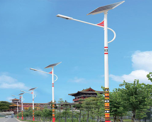 谢通门民族特色路灯